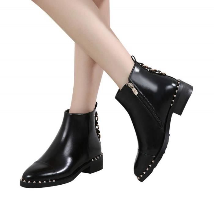 bottines classiques femme
