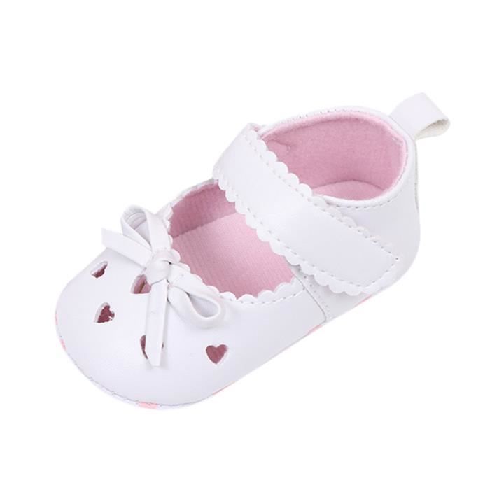 Bébé Filles Semelle Souple CCRI Chaussures Sneaker prewealker nouveau-né à 18 mois 