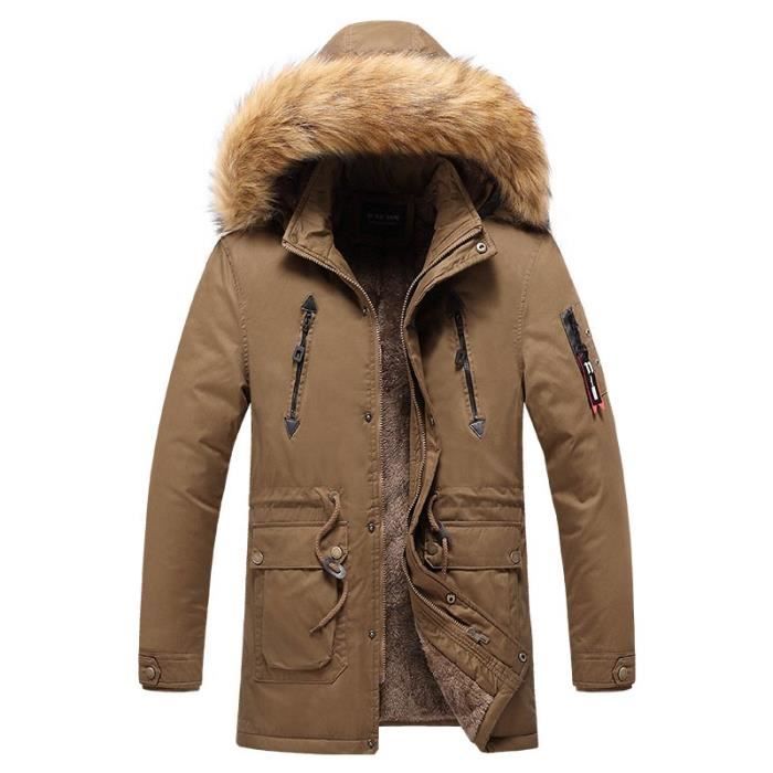 Manteau homme hiver online capuche