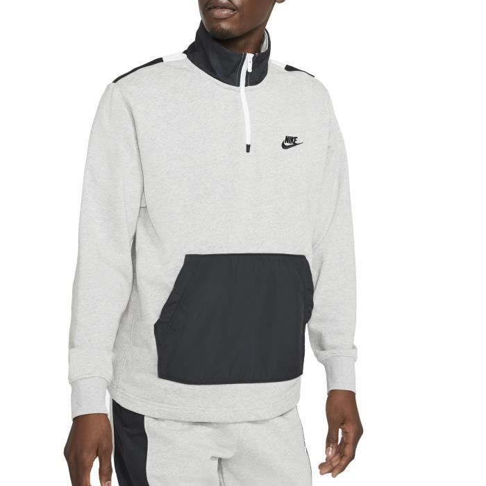Sweat nike 2025 demi zippé