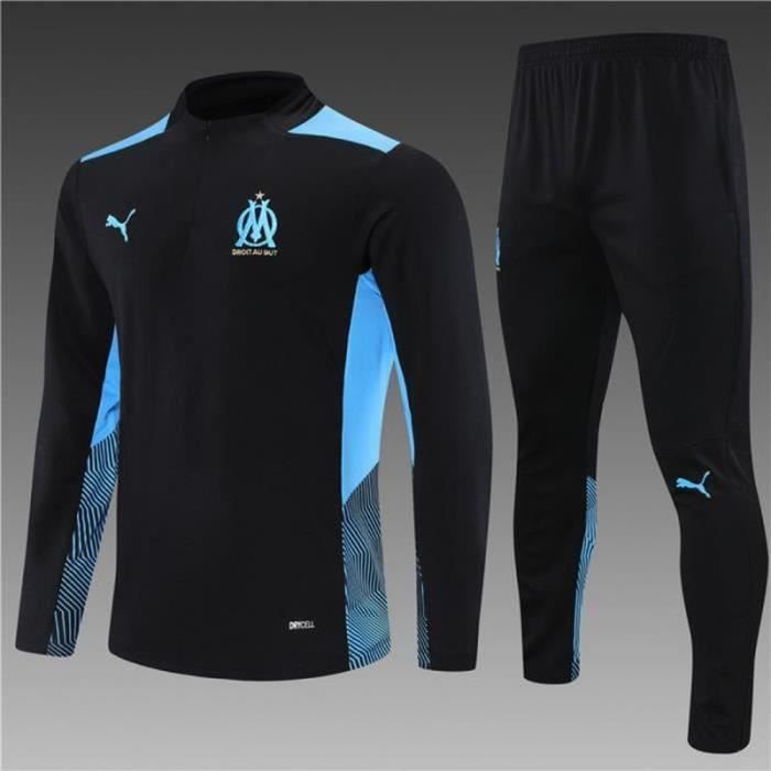 Nouveau Survetement de OM Marseilles 2022 Tenue Maillot de Football Homme Adulte Cdiscount Sport