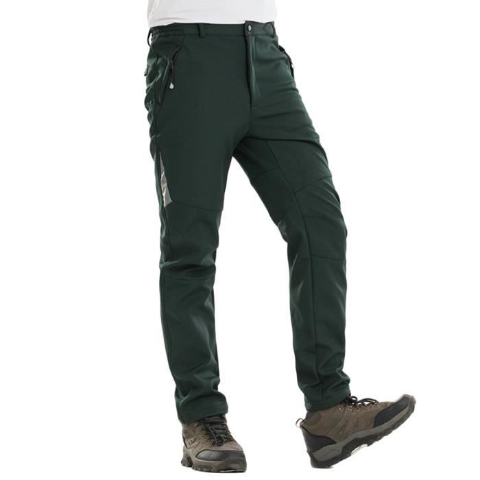 Outdoor Ventures Pantalon De Pluie Homme - Imperméable Respirant Coupe-Vent Léger Pliable Pour Randonnée Vélo