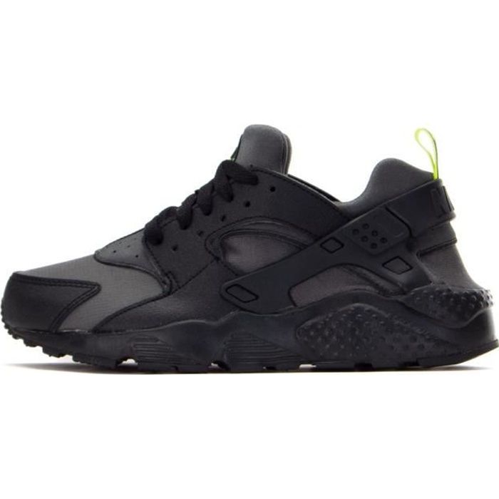 chaussures de running - nike - huarache run gs - noir - mixte/enfant