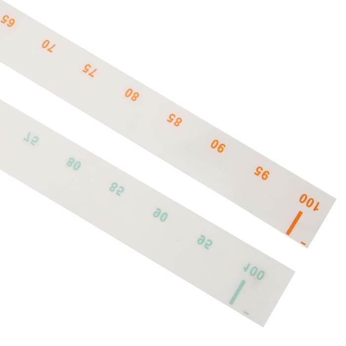 Règle De Poussée D’aiguilles Pour Machine à Tricoter Singer – Occasion – Métal Peint Jaune