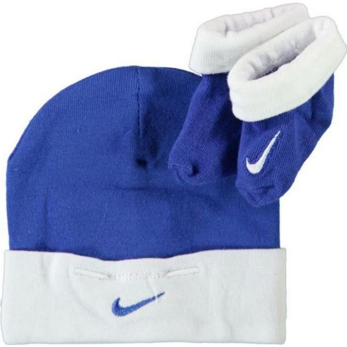 Ensemble vêtements Nike Bébé Bonnet et Chaussons Bleu Roi et Blanc -  Cdiscount Puériculture & Eveil bébé