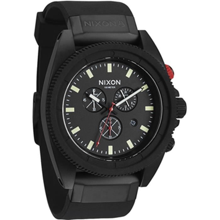 Montre homme - NIXON - THE ROVER A290760 - Sport - Quartz - Noir - Étanche 10 Atm Montre homme - NIXON - THE ROVER A290760 - Sport - Quartz - Noir - Étanche 10 Atm