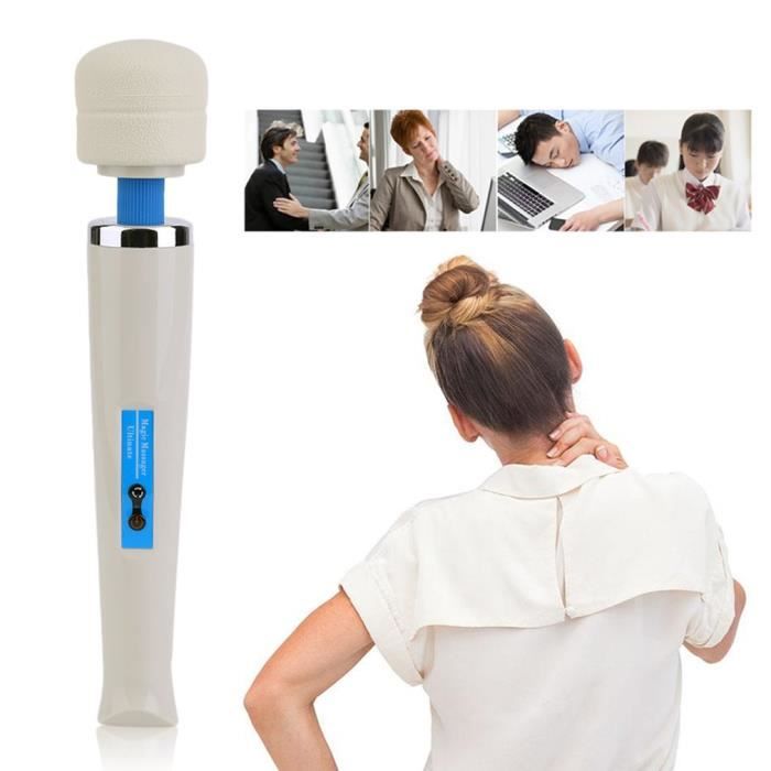 Machine De Massage De Sante Vibromasseur Puissant De Corps De La Vitesse 280rpm 30 Hand Held Achat Vente Appareil De Massage Cdiscount