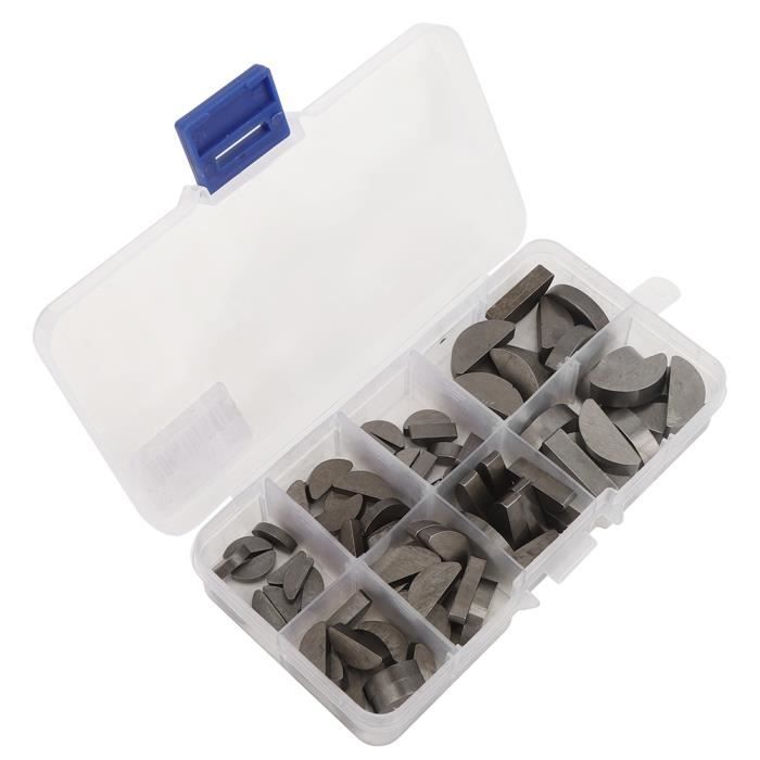 Joyzan Kit Assortiment Clé Woodruff, 135Pièces 21Type Matériel Manivelle Poulie Volant Demicercle Moteur Combinaison Vilebrequin Différente Taille Fixation Demilune Industrie Mécanique Jeu Attache Joyzan Kit Assortiment Clé Woodruff, 135Pièces 21Type Matériel Manivelle Poulie Volant Demicercle Moteur Combinaison Vilebrequin Différente Taille Fixation Demilune Industrie Mécanique Jeu Attache
