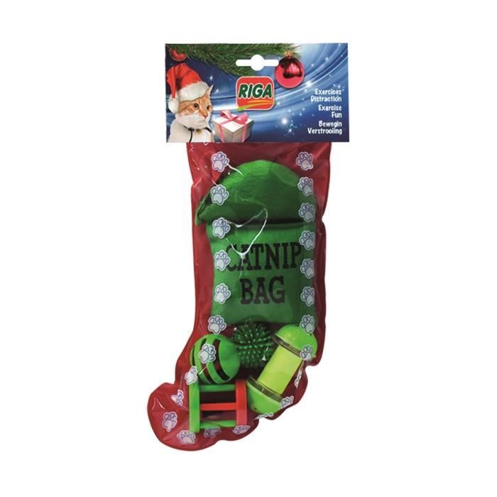 Riga Bottes De Noel Vert Pour Chat Achat Vente Kit Jouet Activite Botte De Noel Bleu Chat Cdiscount