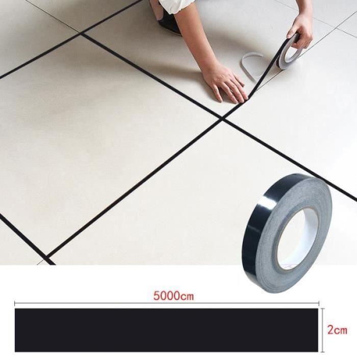 Bande Autocollante Pour Carrelage 50 M – Finition Trous, Antidérapante, Pour Sol Et Mur, Style Vintage
