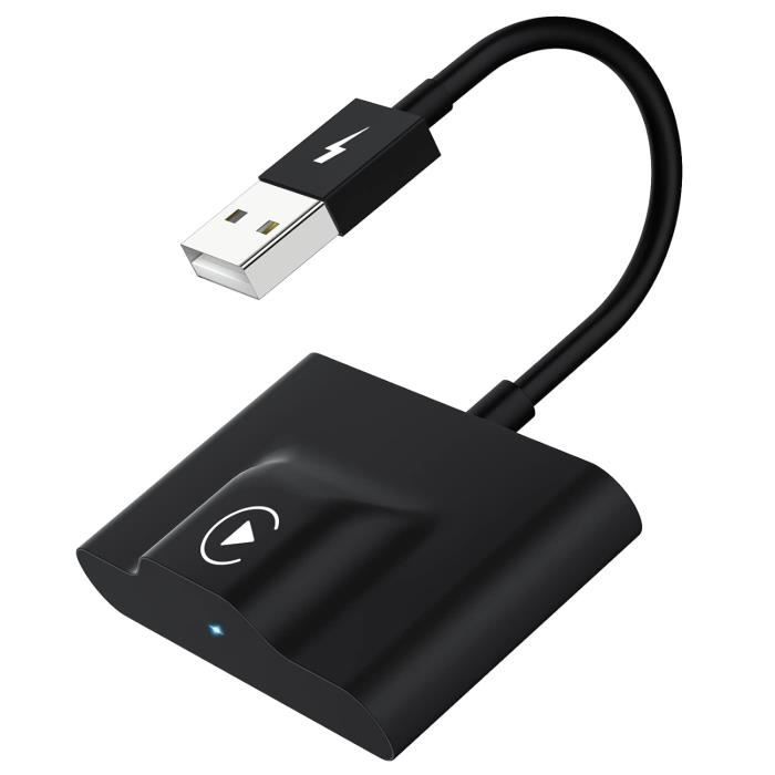 Adaptateur CarPlay Sans Fil PIONRAY, Compatible Voitures Après 2016, Noir
