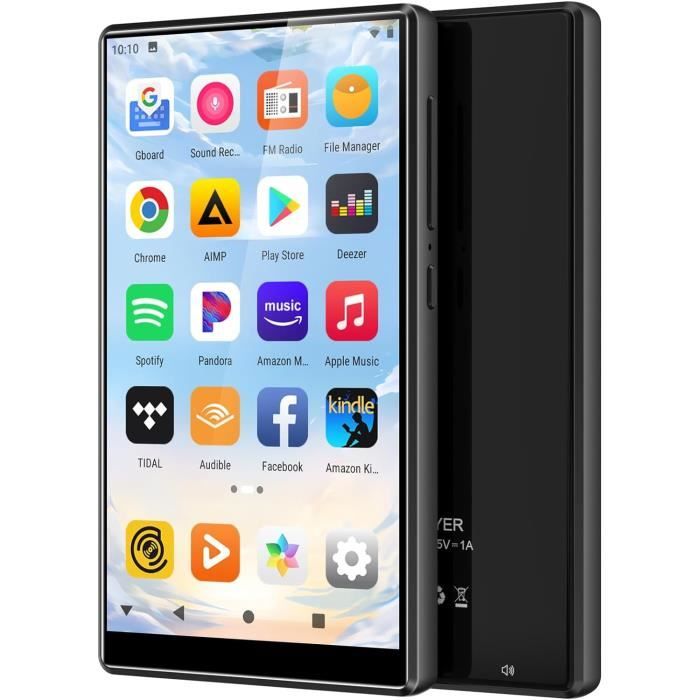 Lecteur MP3/MP4 Bluetooth Android Oilsky M303 Pro - 4 Pouces écran Tactile, 80Go, WiFi, Spotify, Google Play
