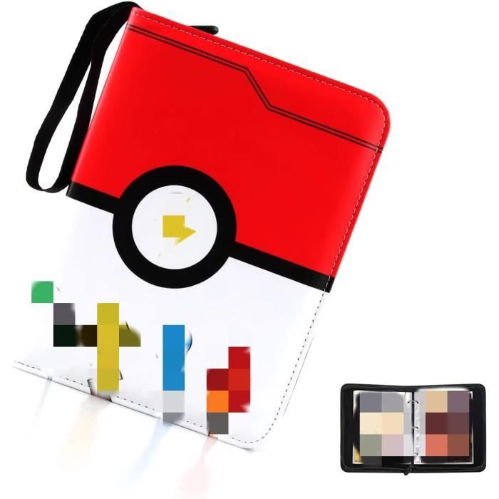 Classeur Cartes à Collectionner CaseBot - 208 Cartes, 52 Pochettes - Étui Transport TCG, Galaxy