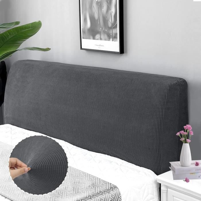 Housse de tête de lit extensible en velours haut de gamme pour lit Housse de tête de lit extensible en velours haut de gamme pour lit