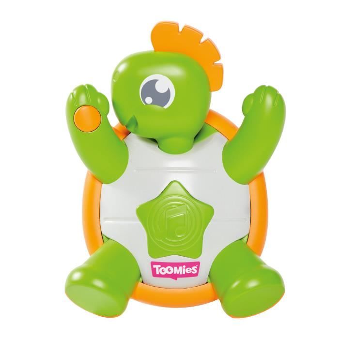 TOMY - Ma Tortue Musi'Pop - Jouet musical pour bébé - Vert