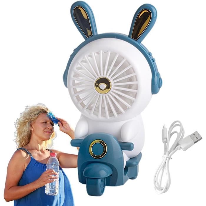Ventilateur Portatif Usb - Ventilateur De Bureau Portable Léger,Ventilateur De Table