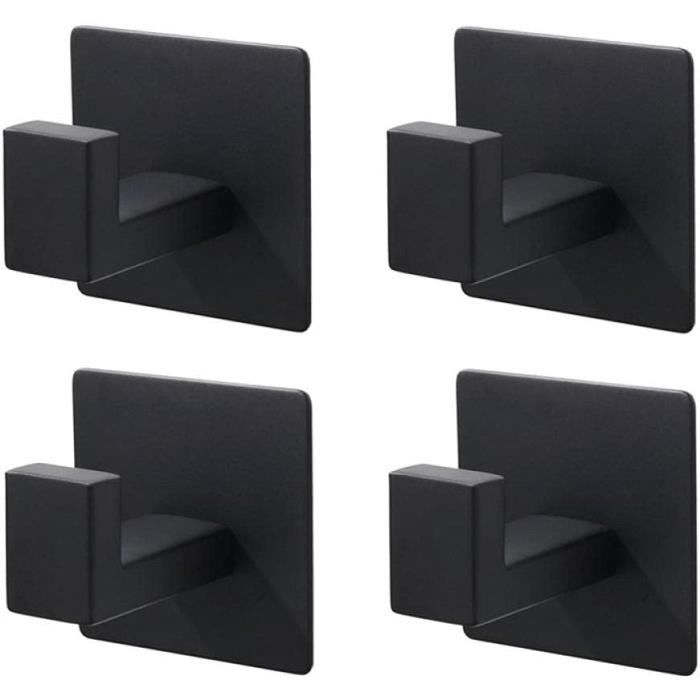 Lot De 4 Crochets Muraux WJUAN - Argent 53mm En Acier Inoxydable Pour Salon, Cuisine Ou Salle De Bain