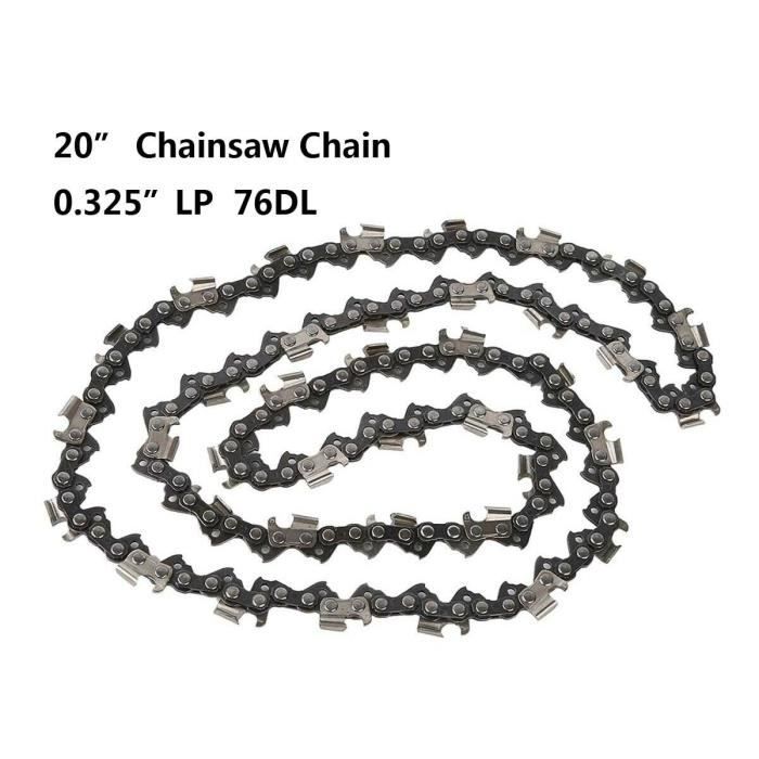 Guide tron/çonneuse 38 CM adaptable HUSQVARNA 141 type 325 1.5mm 64 Maillons
