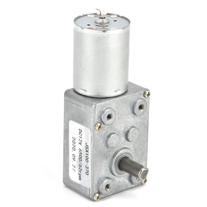 Moteur Réducteur N20 12V 400 RPM – Moteur Électrique à Engrenages Métalliques Arbre M4 X 55 Mm Pour Robotique Et Voitures Intelligentes
