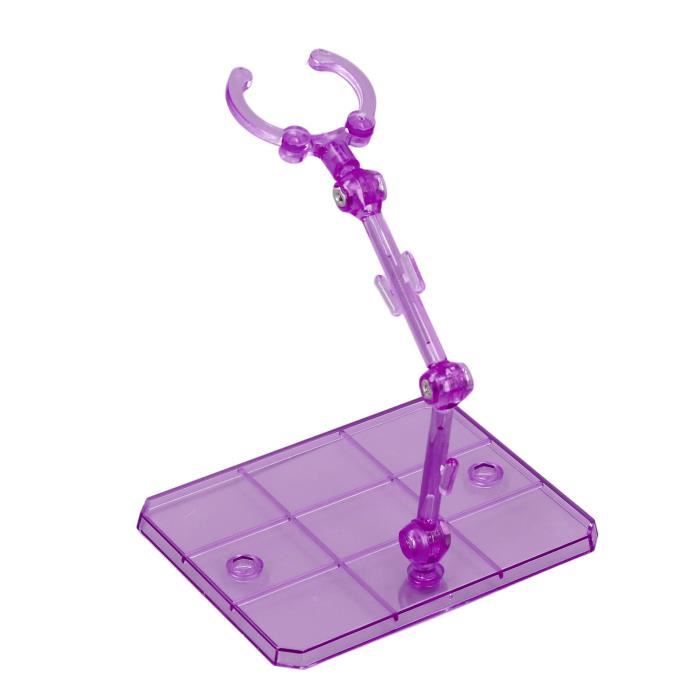 Lot De 4 Supports Réglables Pour Figurines Action - Présentoir Transparent Stable Pour Modèles Et Poupées