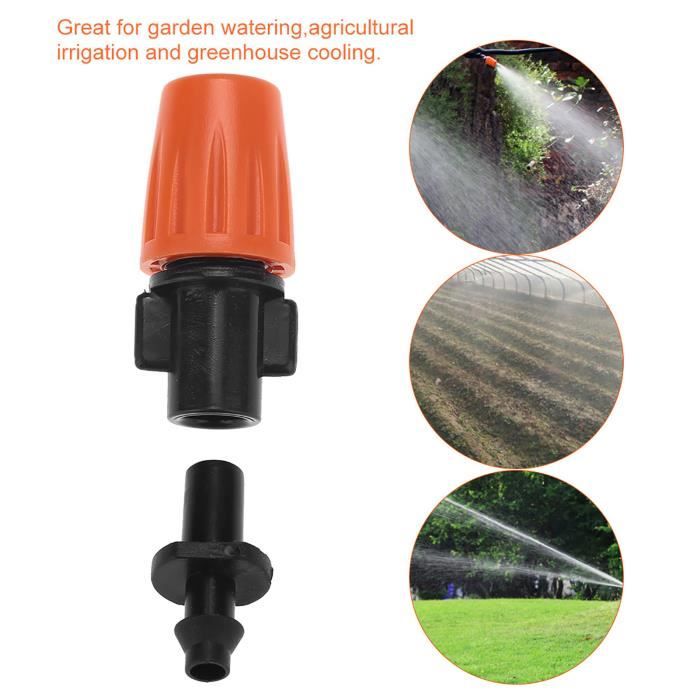 Tête De Pulvérisation 3 Trous En Cuivre G 1/2 Avec Filtre – Buse D'Irrigation Jardin, Cour, Potager, Pelouse
