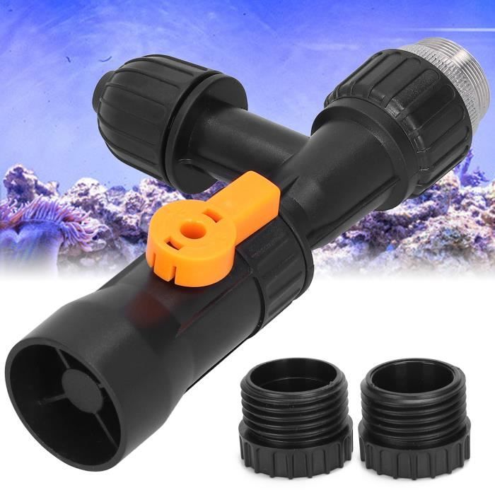 NEUF Aquarium Fish Tank Water Changer Replacement Faucet Nozzles Pump