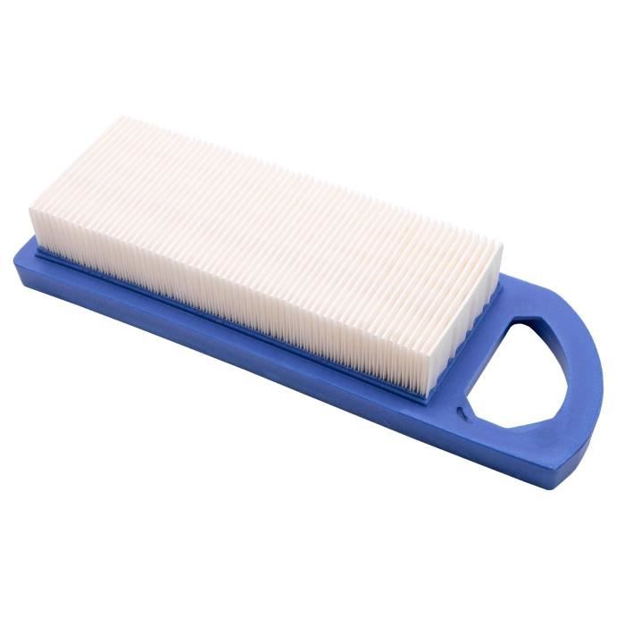 vhbw Filtre à air de rechange bleu, blanc compatible avec Craftsman LT1500 tondeuse à gazon 18 x 8 x 3,5cm