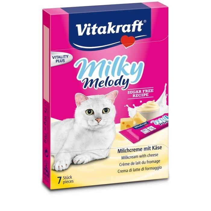 VITAKRAFT Milky Melody Fromage - Pour chat - P/7 70 g