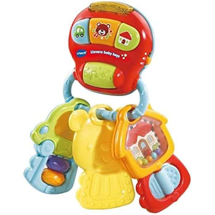 Porte-clés électronique - VTECH - Baby Keys - Multicolore - 50 mélodies - Anneau de dentition