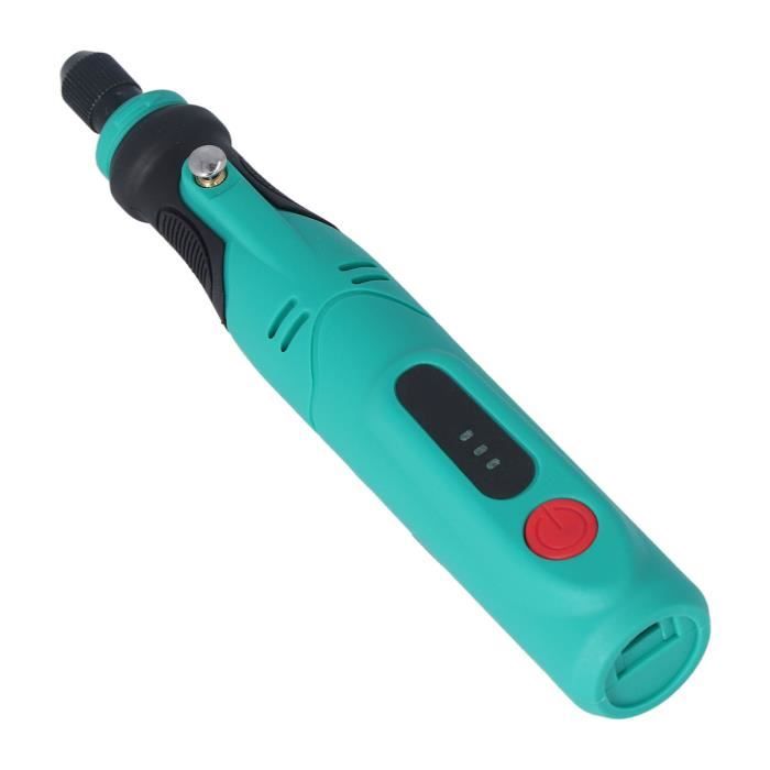 Ponceuse électrique 400W - 6 Vitesses 5000-28000 Tr/min - Capacité Serrage 0.6-6.5mm