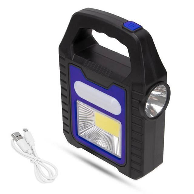 Lampe Frontale COB LED Rechargeable – étanche, Pour Travail Extérieur/bricolage