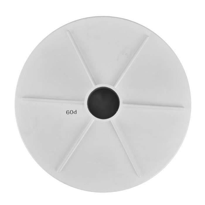 Plaque D'aspiration De Rechange Pour écumoire De Piscine 15 Cm Coude à