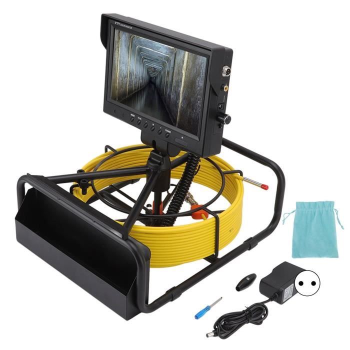 Zerone caméra d'inspection de canalisation 1080P 9in True Color LCD