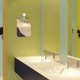 2pcs miroir de douche anti-buée de maquillage rasage de salle de bain   MIROIR DE SALLE DE BAIN-1