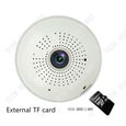 TD® camera de surveillance extérieur interieur sans fil enregistrement vision de nuit infrarouge detecteur de mouvement panoramique -1