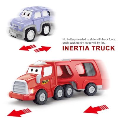 seveclotree Jouet de Camion, 5 PCS Transporteur Voiture avec Sons et Lumières, Cadeau Anniversaire Enfant 2-6 Ans Garcon Filles en destockage et reconditionné chez seveclotree Jouet de Camion, 5 PCS Transporteur Voiture avec Sons et Lumières, Cadeau Anniversaire Enfant 2-6 Ans Garcon Filles en destockage et reconditionné chez
