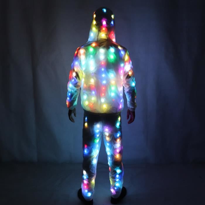 Pantalon Sirène Brillant Hedmy - Homme - Costume Halloween Carnaval - Effet Écailles - Taille S à 4XL