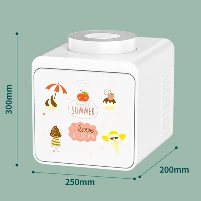 Machine à Glace Automatique Maison - Capacité 1L, Préparation En 10 Min, Pour Sorbets Et Crèmes Glacées DIY - 9