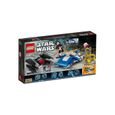 LEGO® Star Wars™ 75196 Microfighter A-Wing™ vs. Silencer TIE™ - Jeu de construction-2