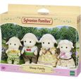 SYLVANIAN FAMILIES - Famille mouton - 4 personnages articulés et habillés avec soin-2