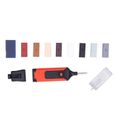 FRA - Kit de réparation de carrelage Ensemble de bloc de cire de stylo de chauffage électrique de réparation de tuile outils-2