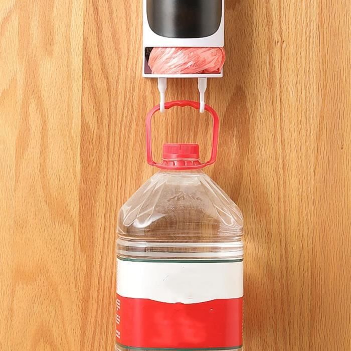 4 Paires De Supports Autocollants Pour Film Alimentaire Et Sacs Poubelle | Range-Armoire
