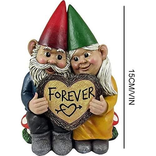 Statue Vintage Couple Romantique - Homme Avec Guitare Faisant La Sérénade - Occasion, Bon état
