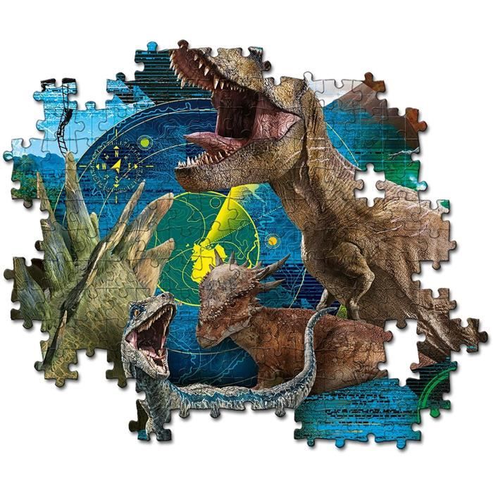 CLEMENTONI - 27196 - SuperColor 104 pièces - Jurassic World - Cdiscount ...