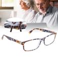Dioche lunettes presbytes Lunettes de lecture bloquant la lumière bleue Lunettes de presbytie pour personnes âgées rétro-3