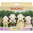 SYLVANIAN FAMILIES - Famille mouton - 4 personnages articulés et habillés avec soin-3