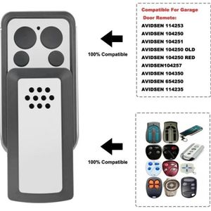 La télécommande de portail COMPATIBLE MOOVO MT4V