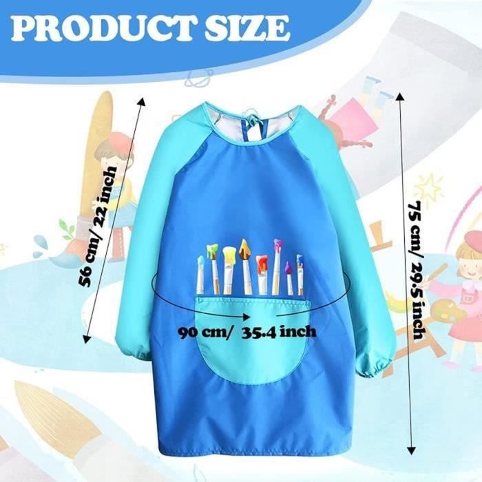 Tablier Peinture Enfant - Marque - Modèle - Poches - Réglables