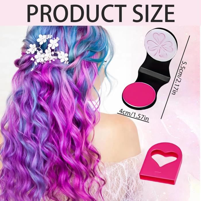 Nivlan Coloration Temporaire Cheveux Craie Cheveux Teinture Cheveux, 10 Nivlan Coloration Temporaire Cheveux Craie Cheveux Teinture Cheveux, 10