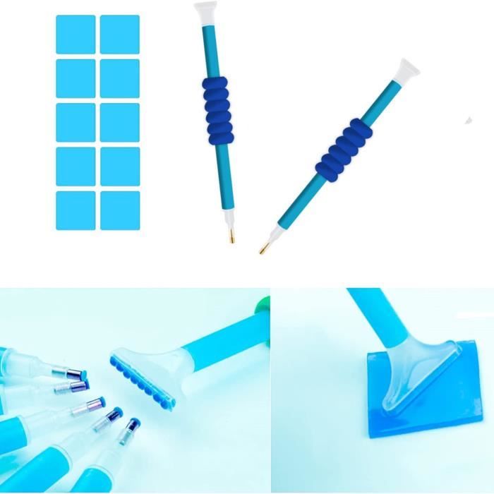 Kit Diamond Painting Accessoires Stylo Outils Kit Complet Diamant Painting Accessoire, 60 Pcs Broderie Diamant Accessoires - Beaux-Arts et Loisirs créatifs Kit Diamond Painting Accessoires Stylo Outils Kit Complet Diamant Painting Accessoire, 60 Pcs Broderie Diamant Accessoires - Beaux-Arts et Loisirs créatifs